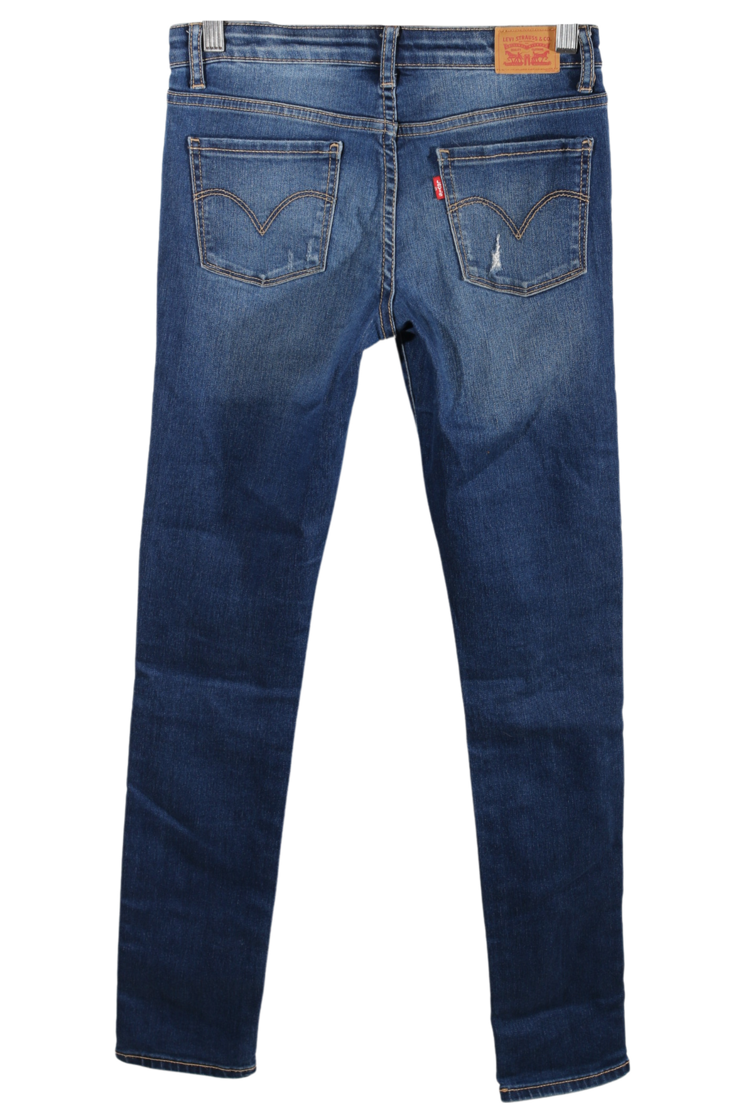 Levi´s 711 Skinny Blå Jeans med huller