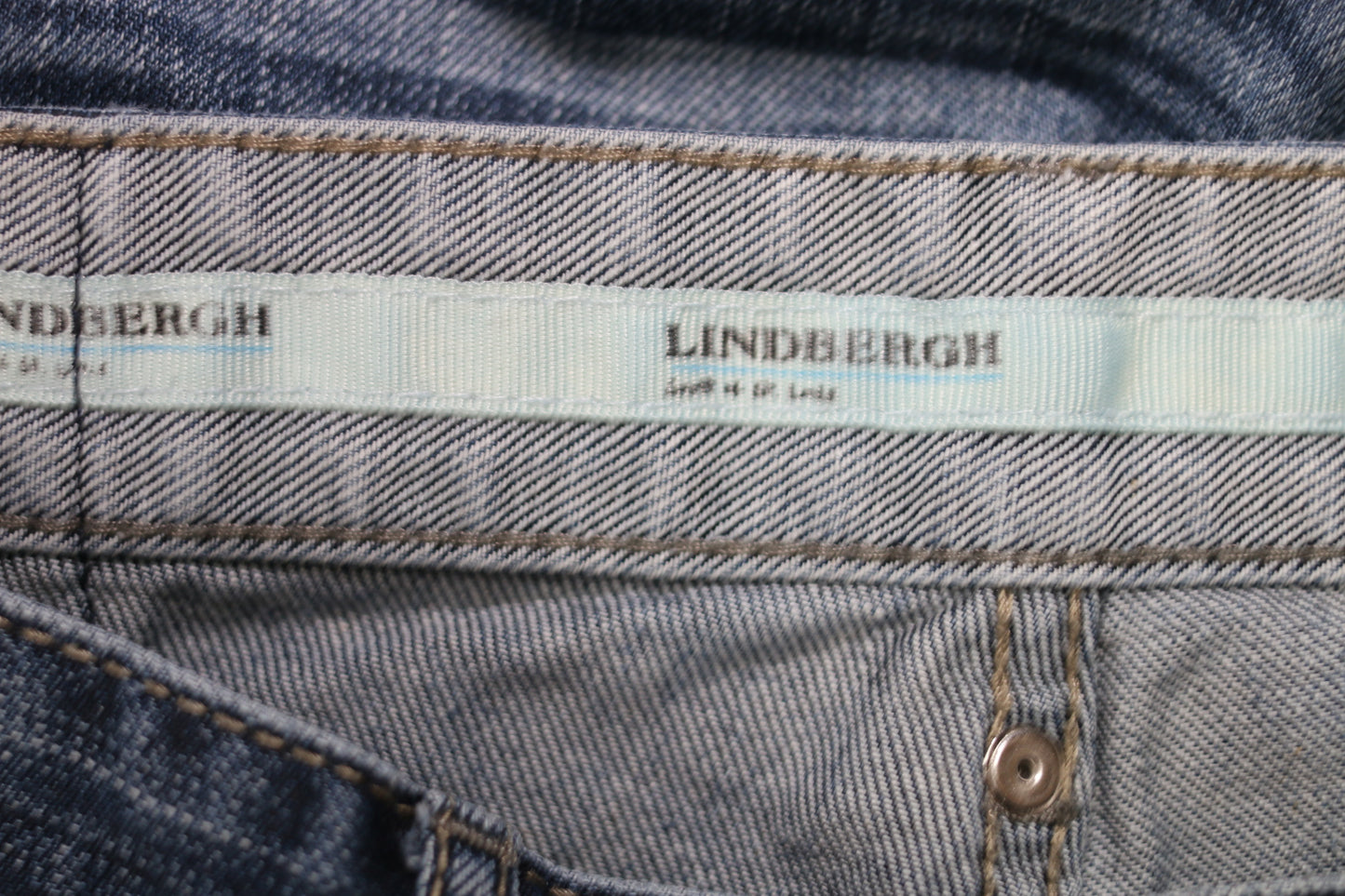 Lindbergh Blå Denim Jeans