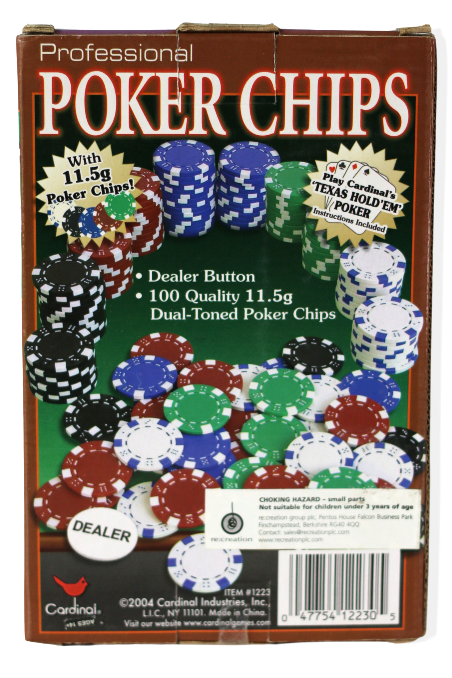 Cardinal Professional Poker Chips