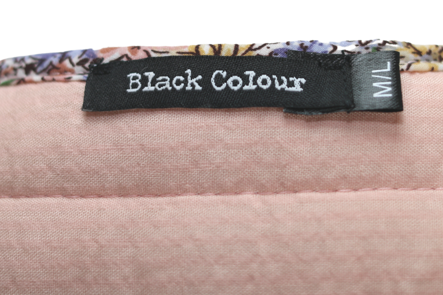 Black Colour Blomster Vest