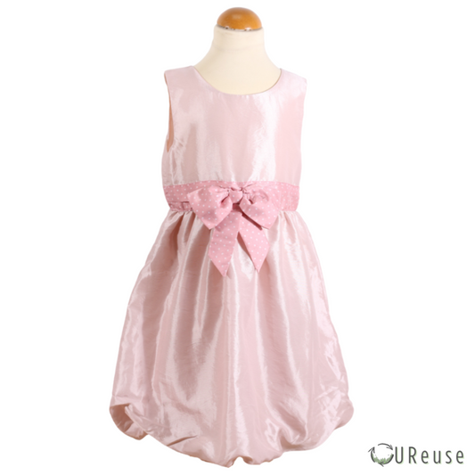 H&M Rosa Taft kjole