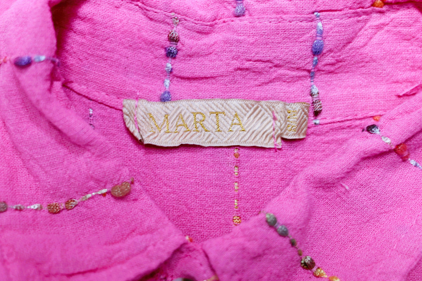 Marta du Chateau Pink Kjole