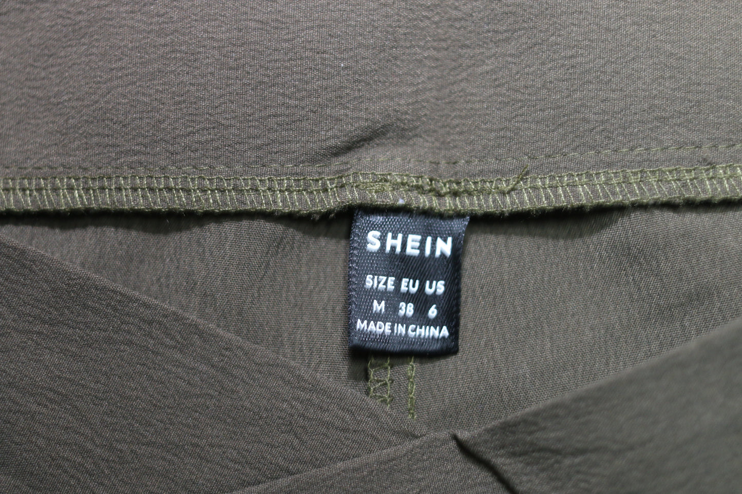 Shein Army Grønne Bukser