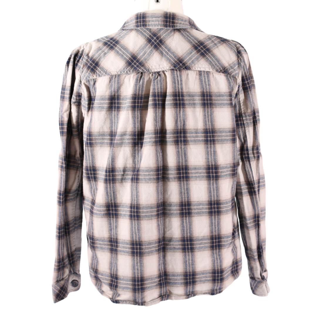 Co'Couture ternet flannel skjorte