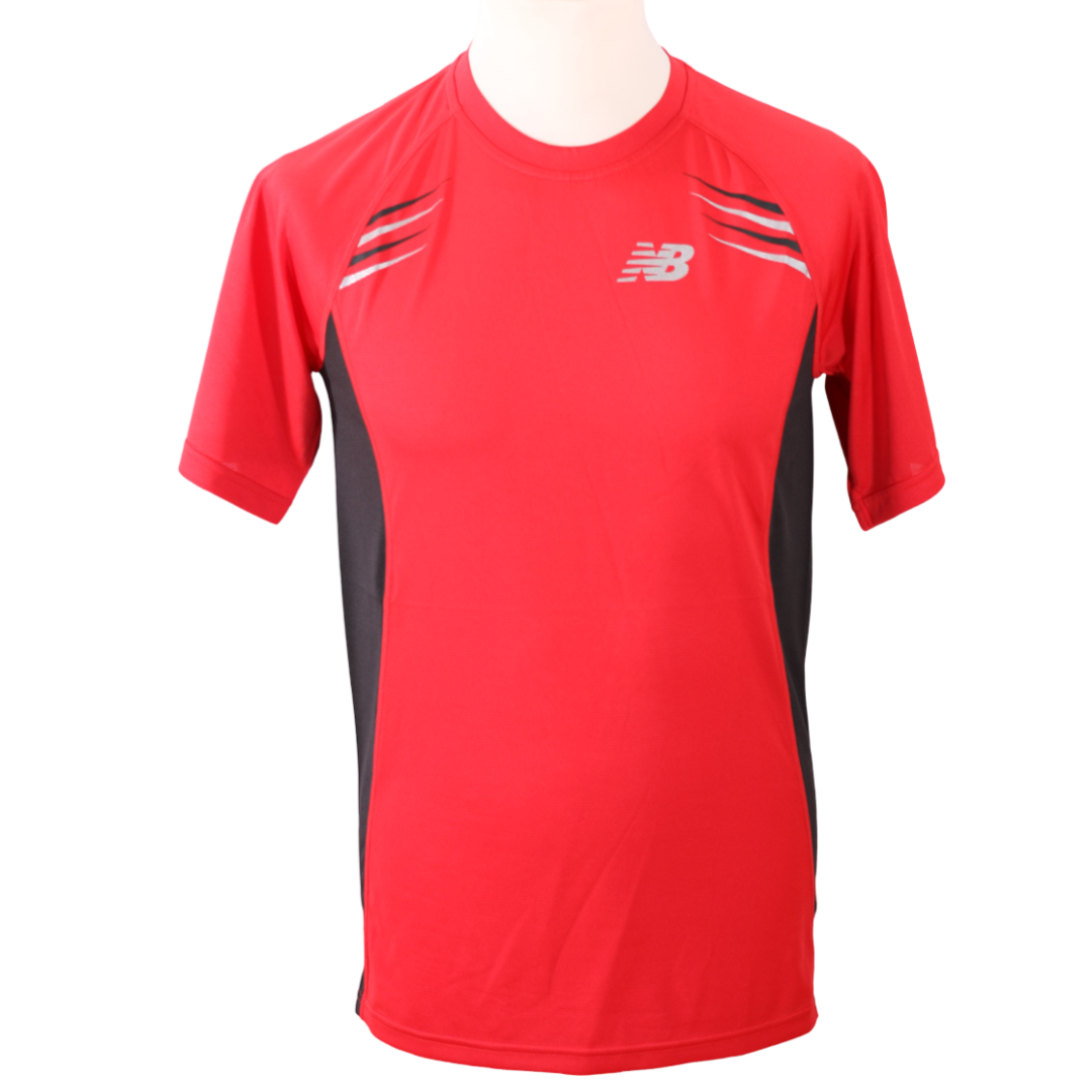 New Balance Rød Sports T-shirt