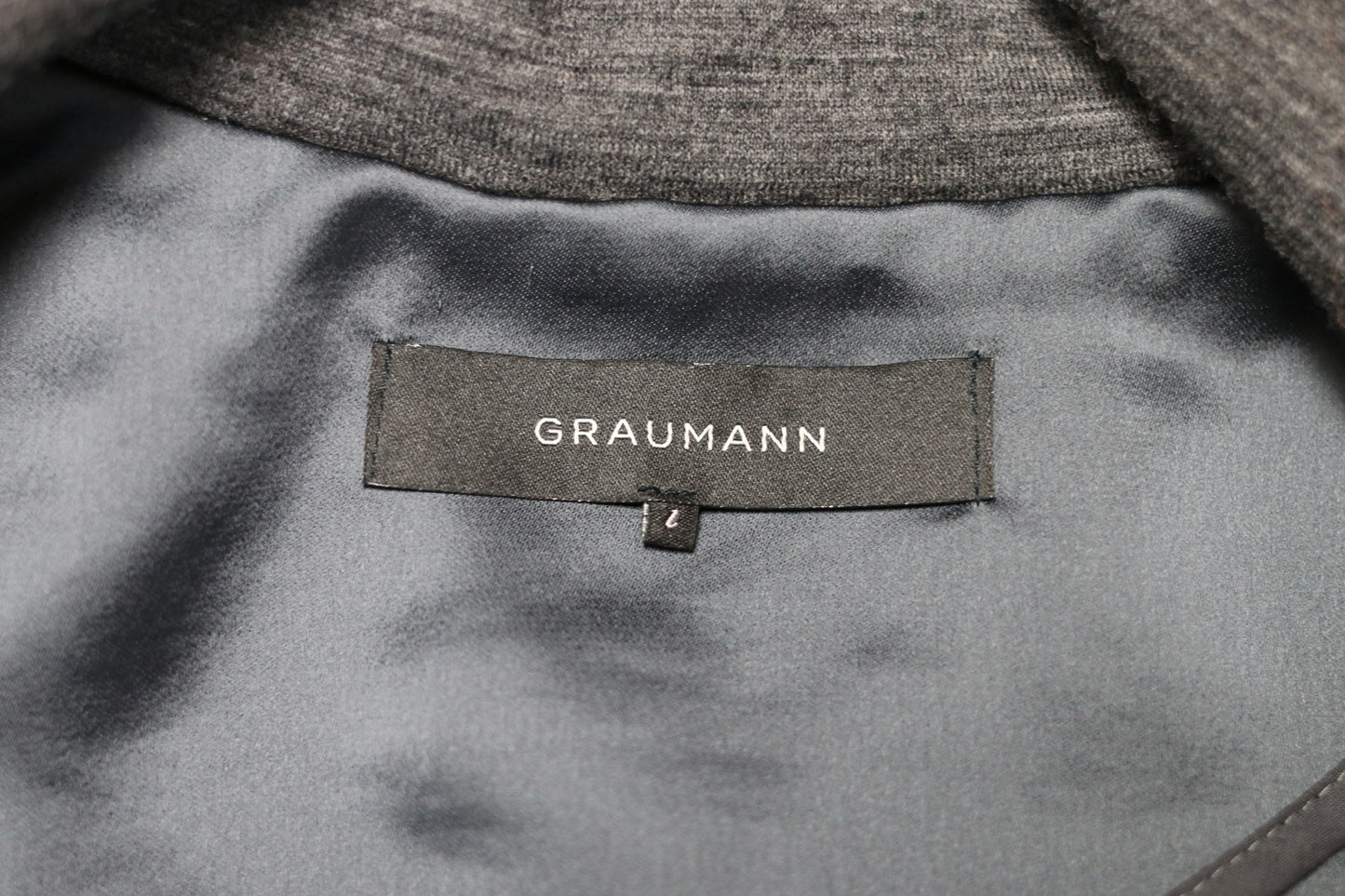 Grå Graumann Uld Jersey Blazer