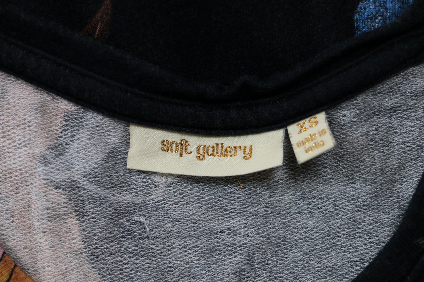 Soft Gallery Blomster Jersey Kjole
