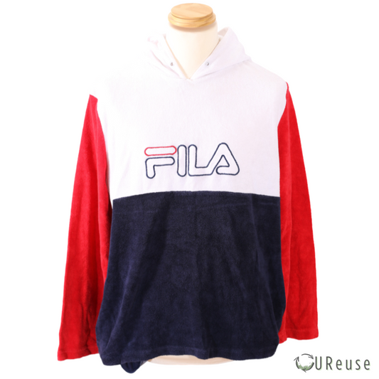 Fila Blå, Rød & Hvid Isoli Hoodie