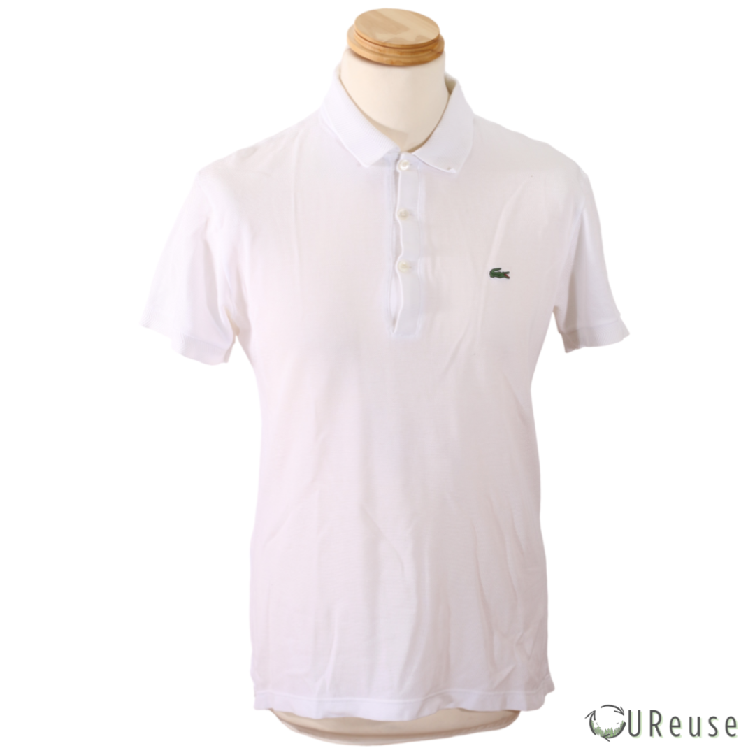 Lacoste Slim fit Hvid Polo