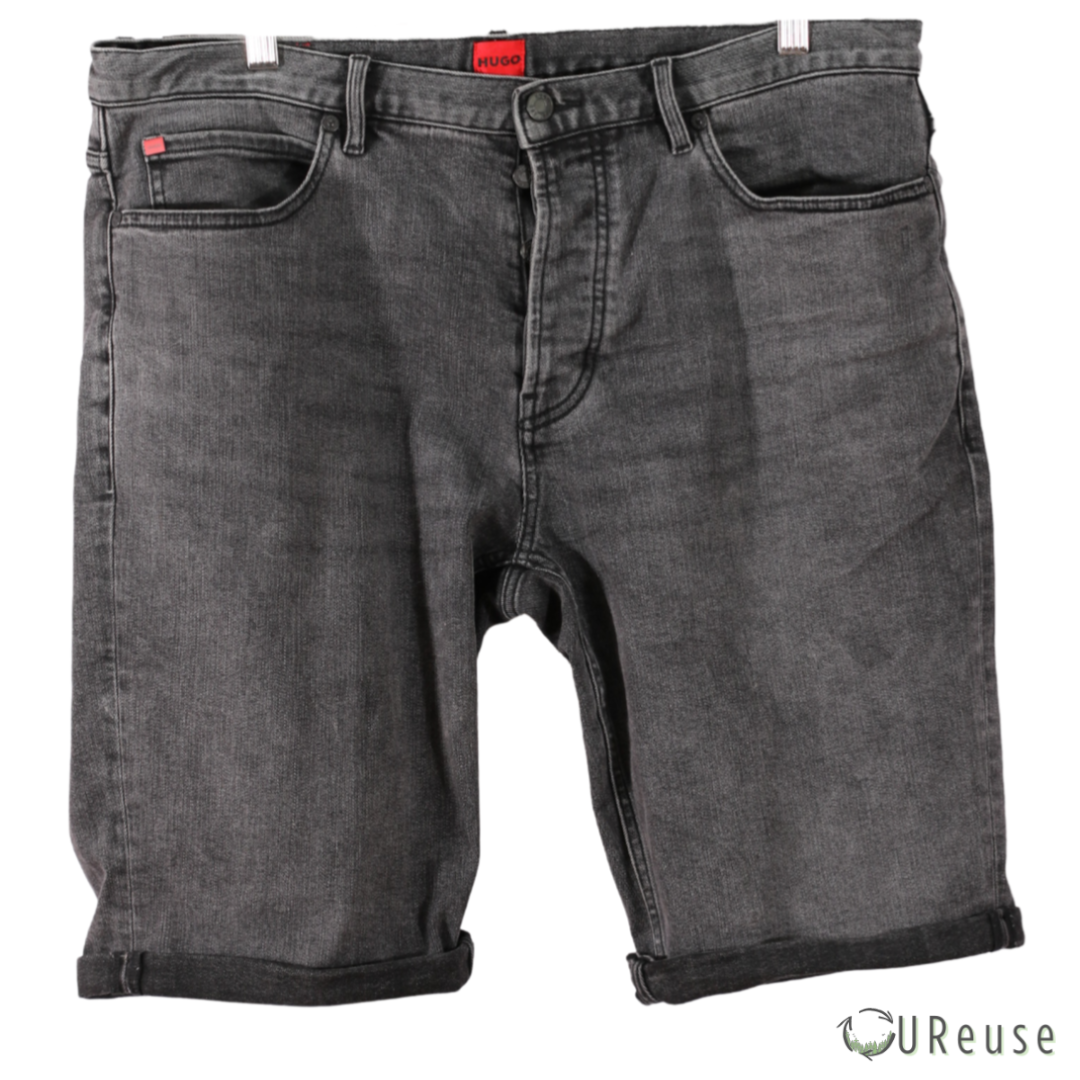 Hugo Boss Sorte Denim Shorts