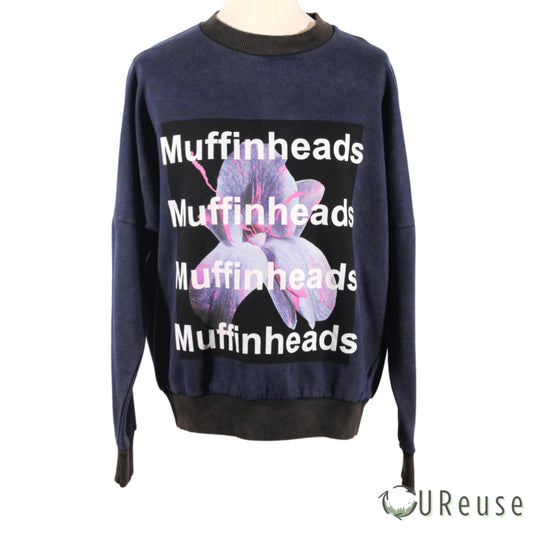 Diesel Dirty Washed Muffinheads Sweatshirt