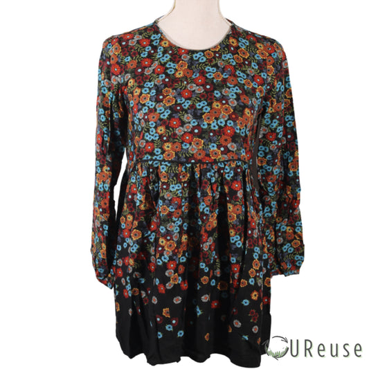 Blomster Multifarvet Bluse