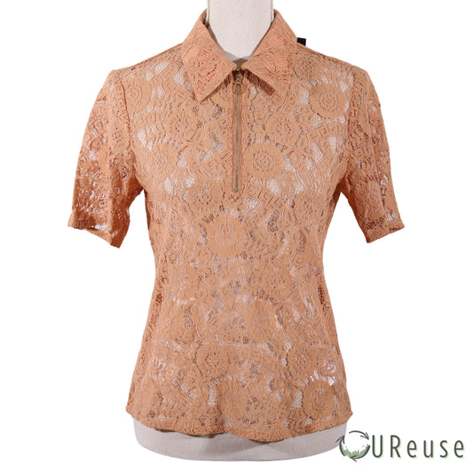 Moves Orange Blonde Bluse